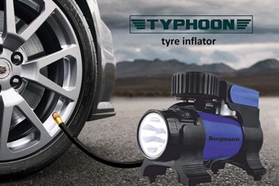 Smashing Deal! Bergmann Typhoon Car Tyre Inflator