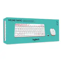 Logitech MK240 Nano USB Wireless Keyboard and Mouse
